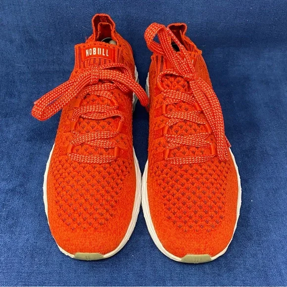 NOBULL Allday Knit White Core Sneaker Running Shoes Men's Sz 12 Gym Comfort - Picture 5 of 10